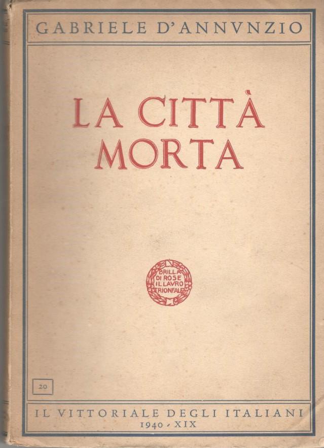 La città morta - copertina