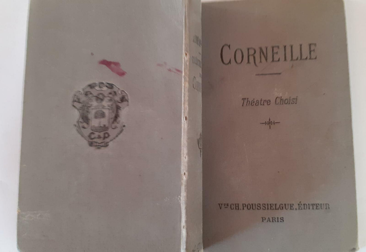 Theatre choisi de Corneille - copertina