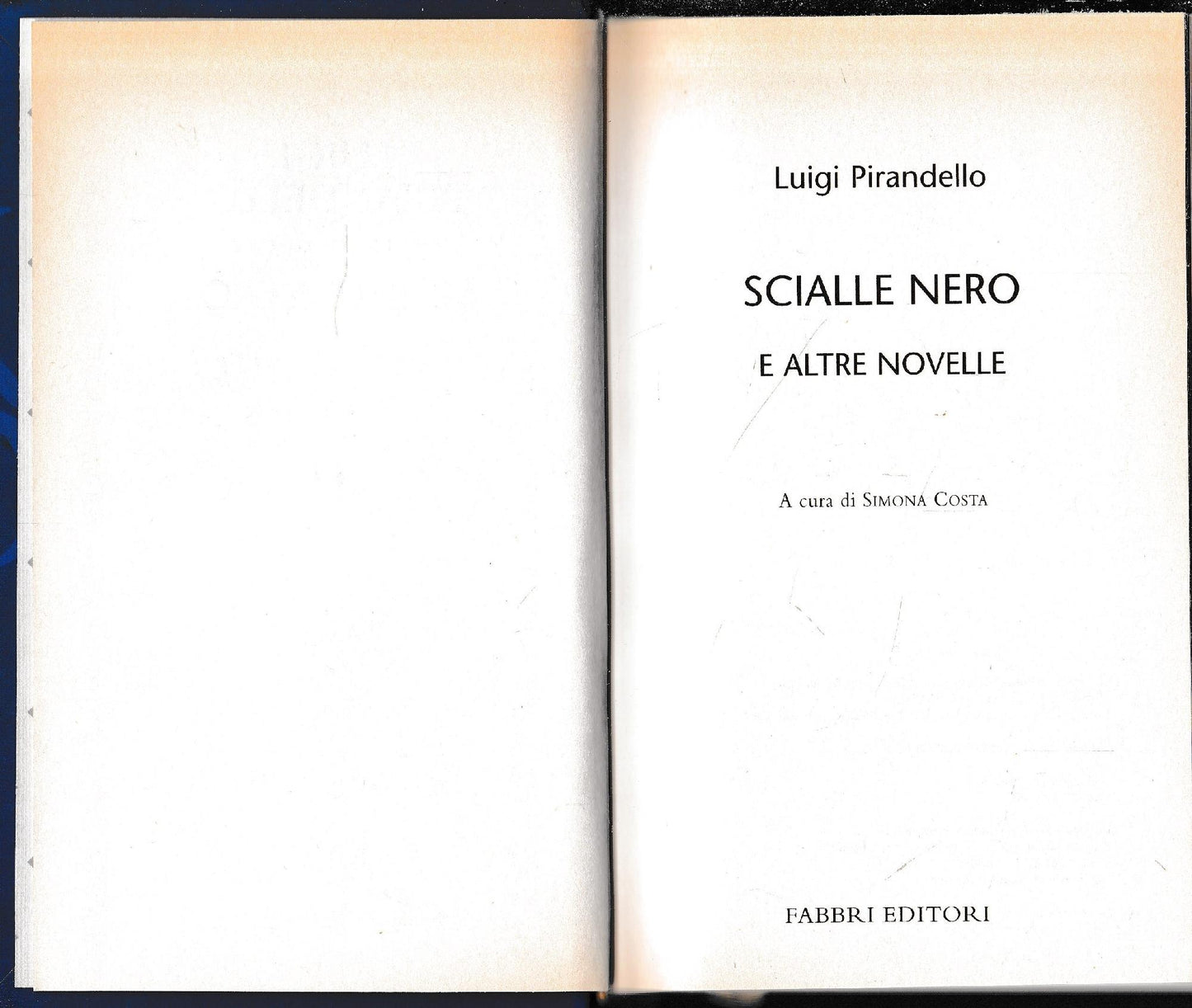 Luigi Pirandello Tutte le opere. Scialle nero e altre novelle - copertina