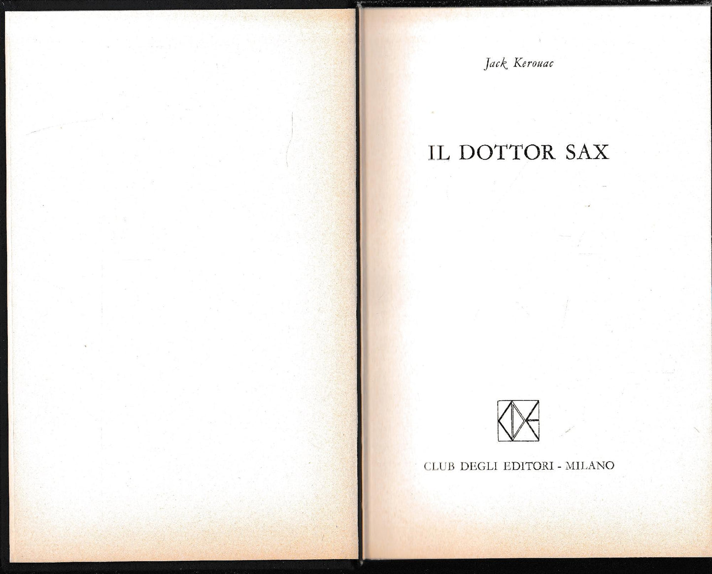 Il dottor Sax - copertina