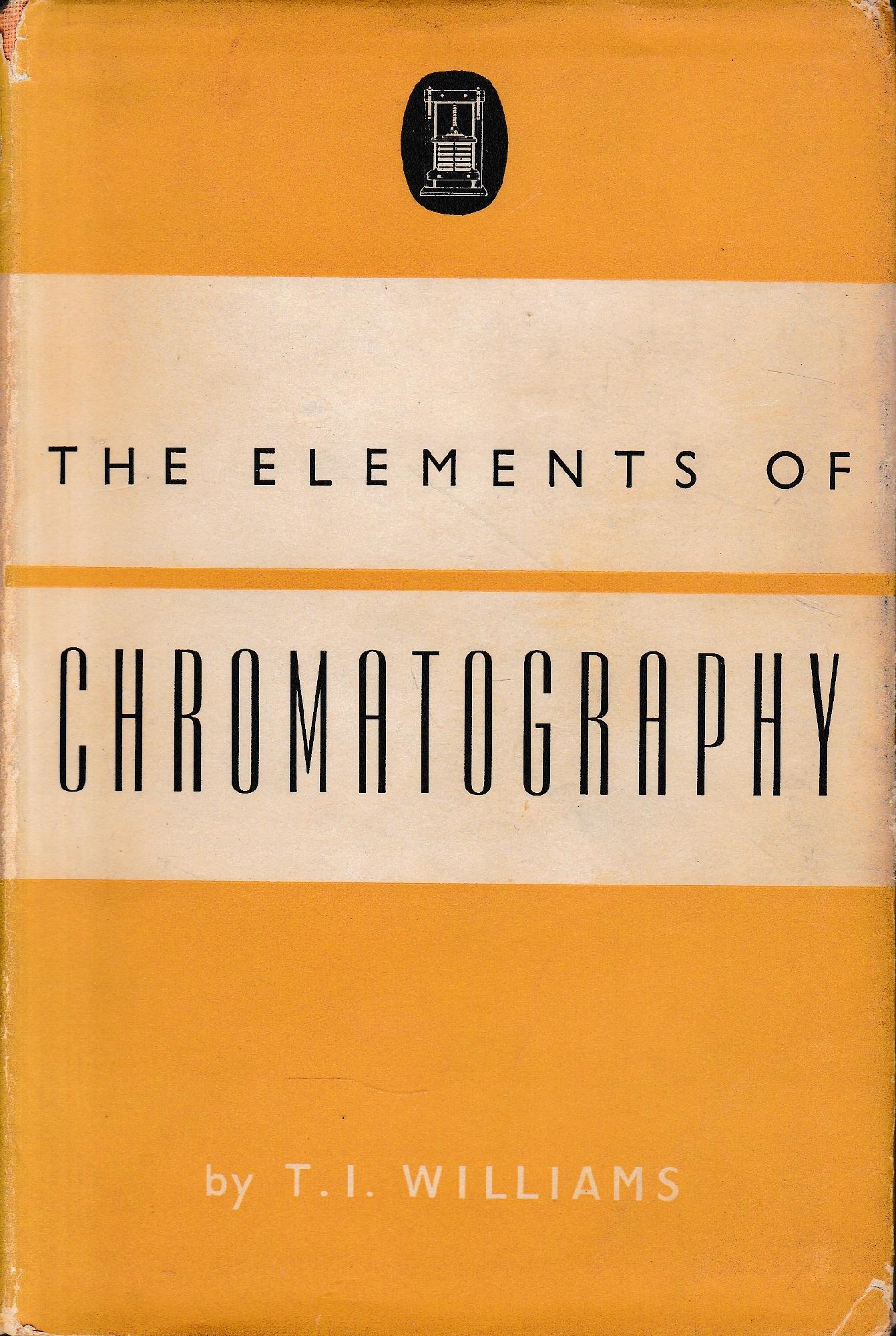 The elements of chromatoghraphy - copertina