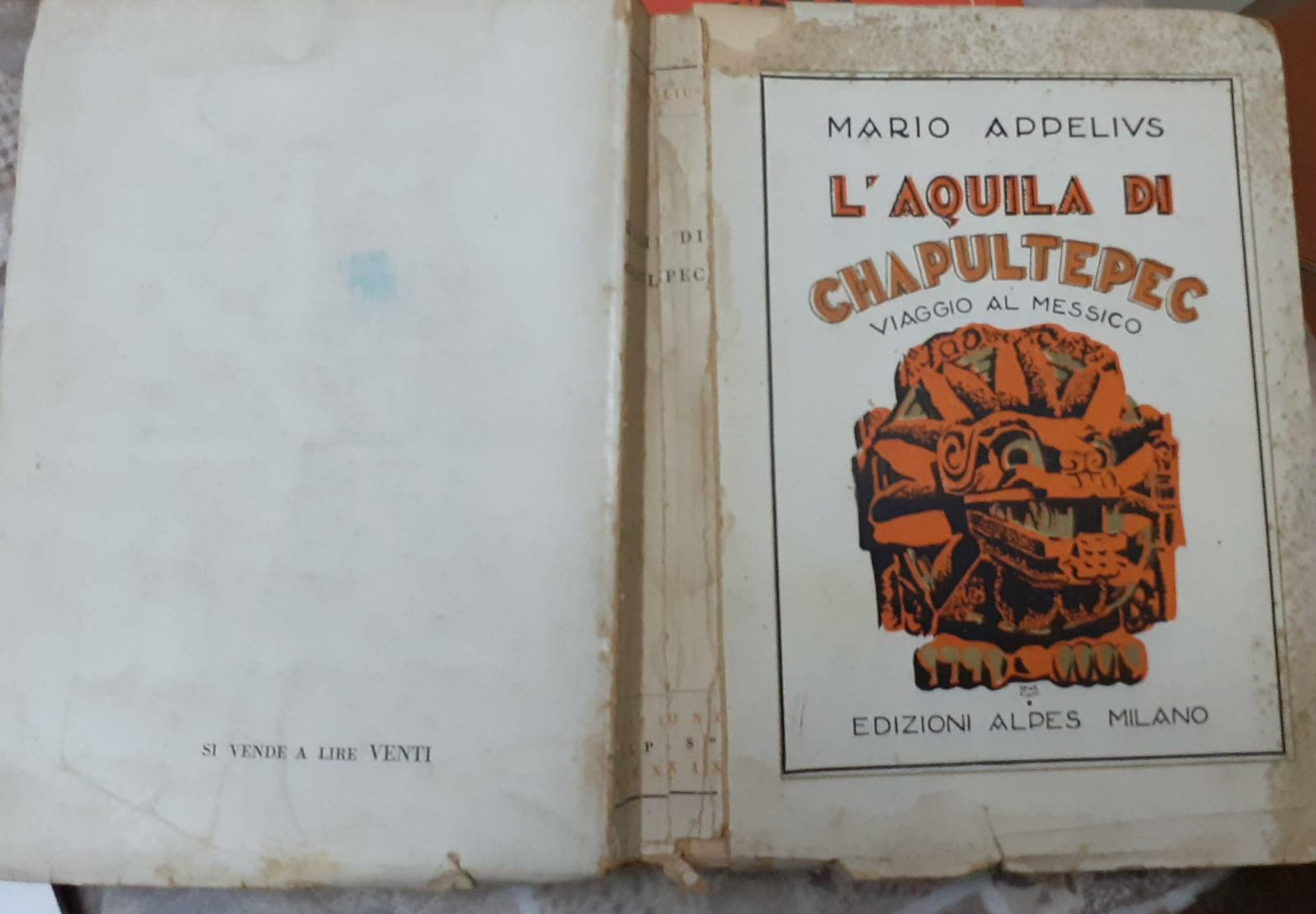 L 'Aquila di Chapultepec. Viaggio al Messico - copertina