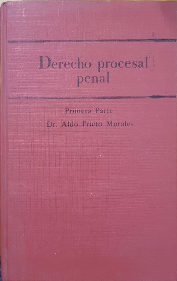 Derecho procesal penal. Primera parte - copertina
