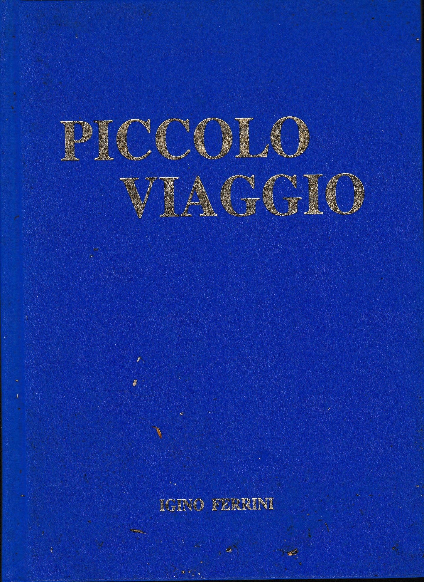 Piccolo viaggio, prima parte - copertina