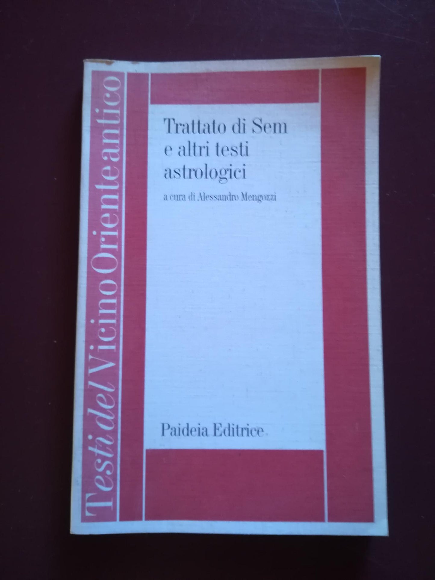 Trattato di Sem e altri testi astrologici - copertina