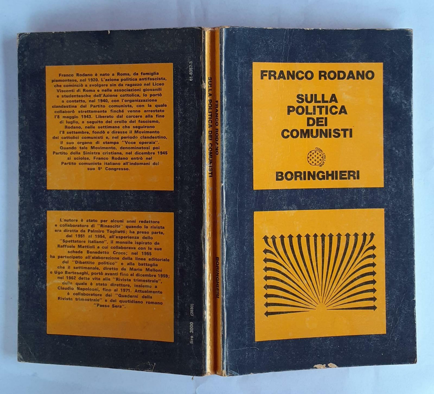 Sulla politica dei comunisti - copertina