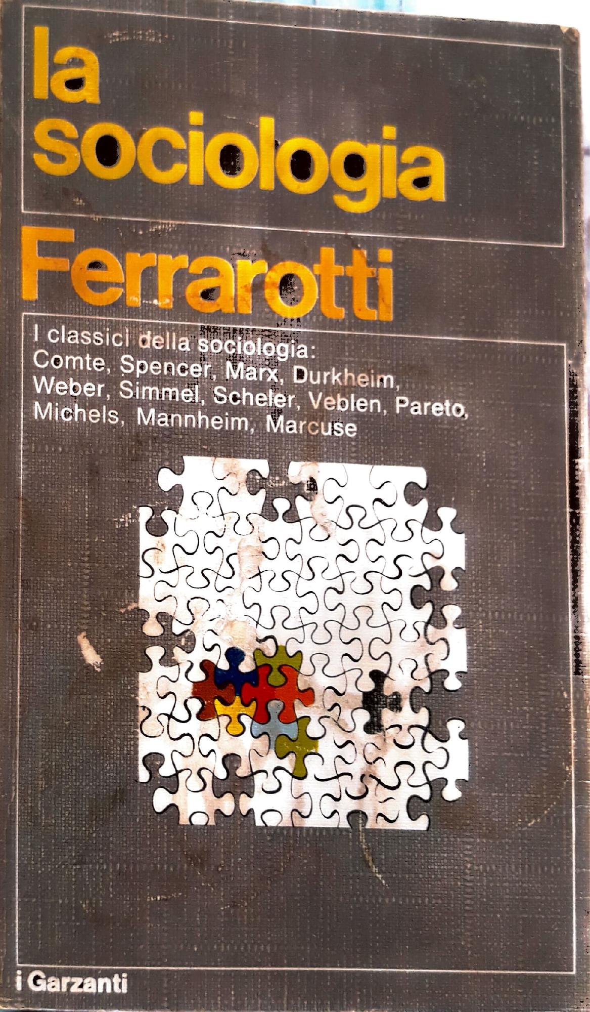 La sociologia - copertina