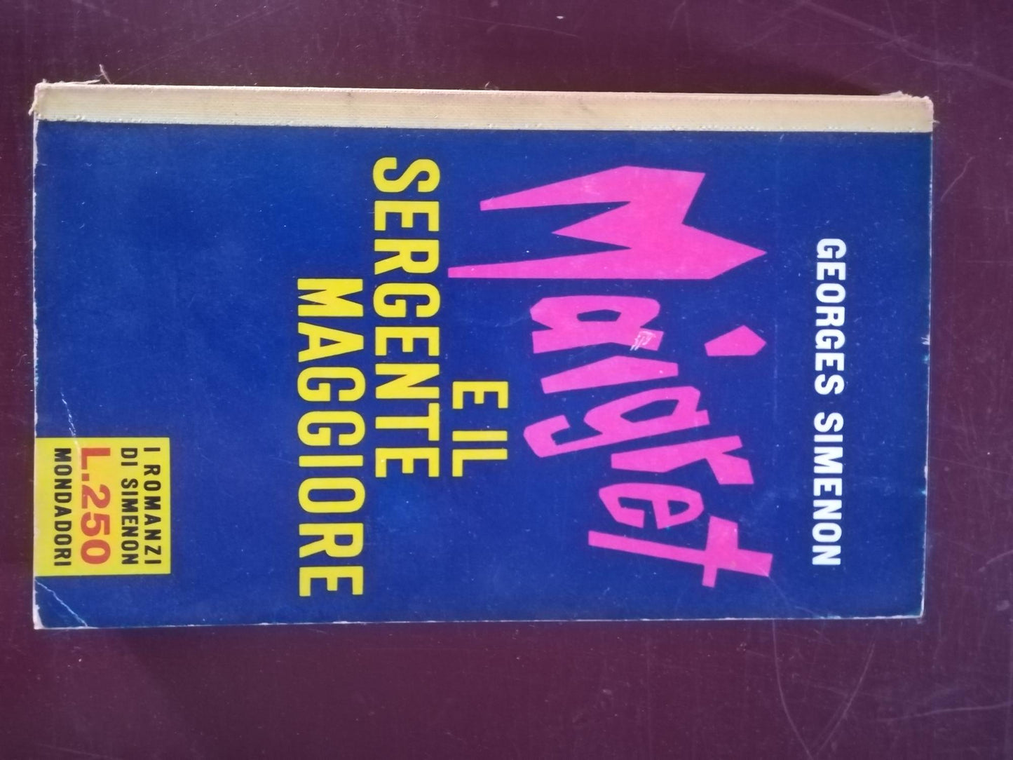 Maigret e il sergente maggiore - copertina