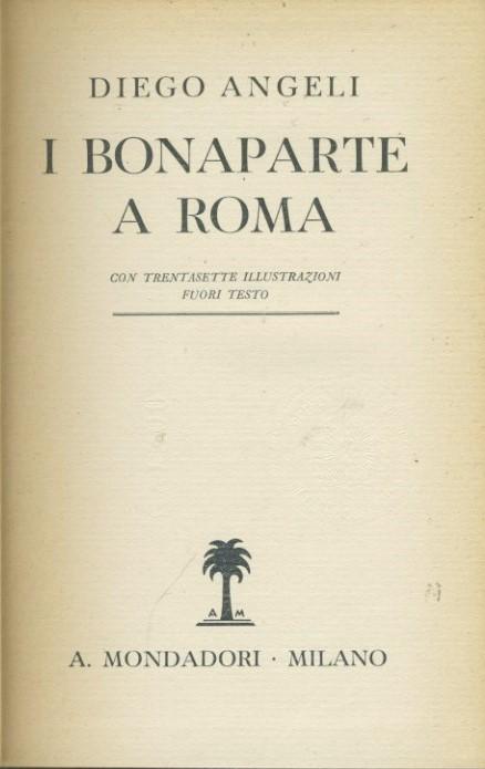 I Bonaparte a Roma - copertina