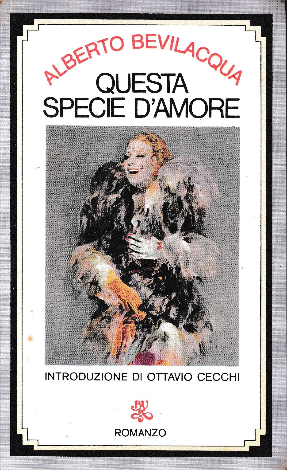 Questa Specie D'Amore - copertina