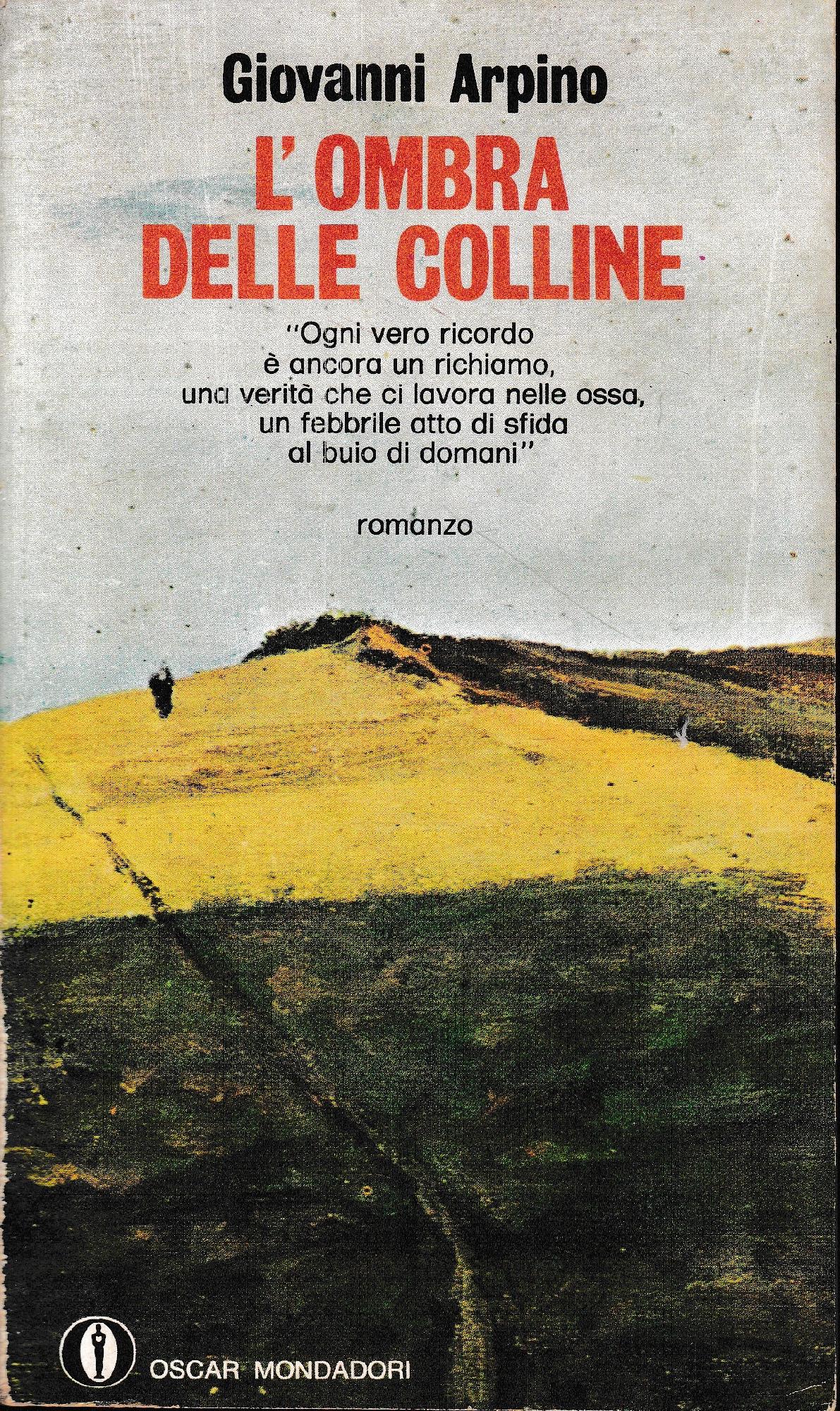 L'ombra delle colline - copertina