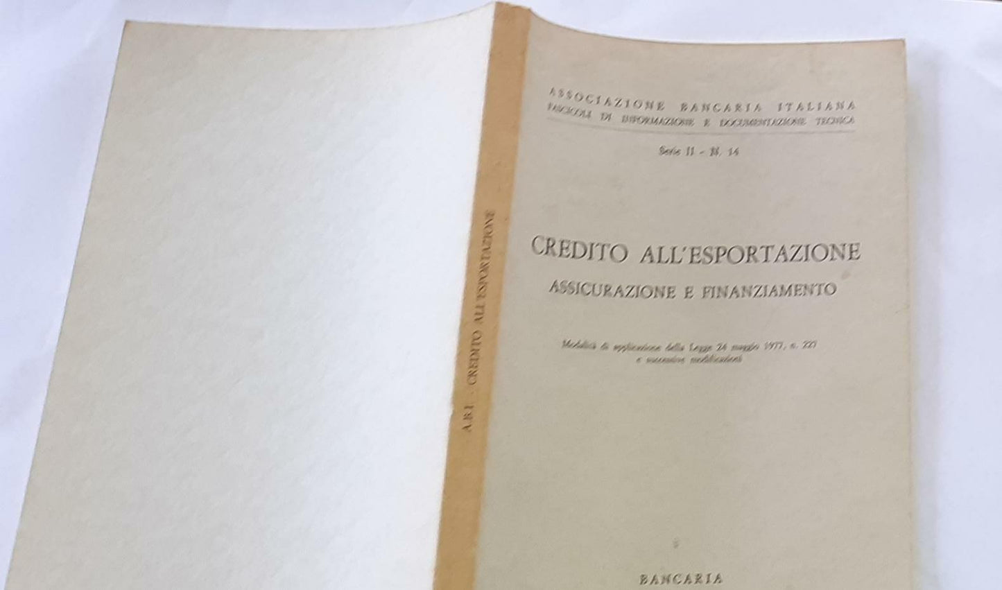 Credito all'esportazione assicurazione e finanziamento - copertina