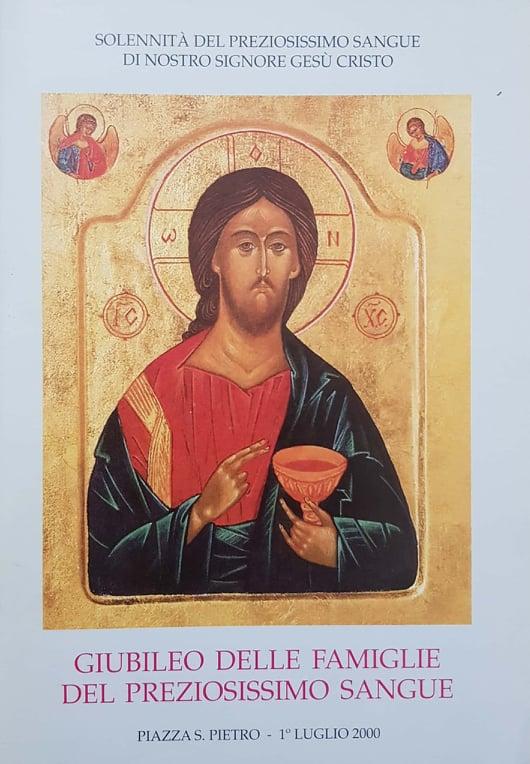 Giubileo delle famiglie del preziosissimo sangue - copertina
