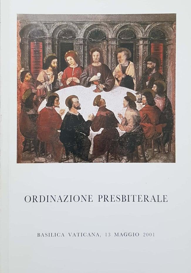 Ordinazione presbiterale - copertina