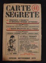 Carte Segrete (41) - copertina