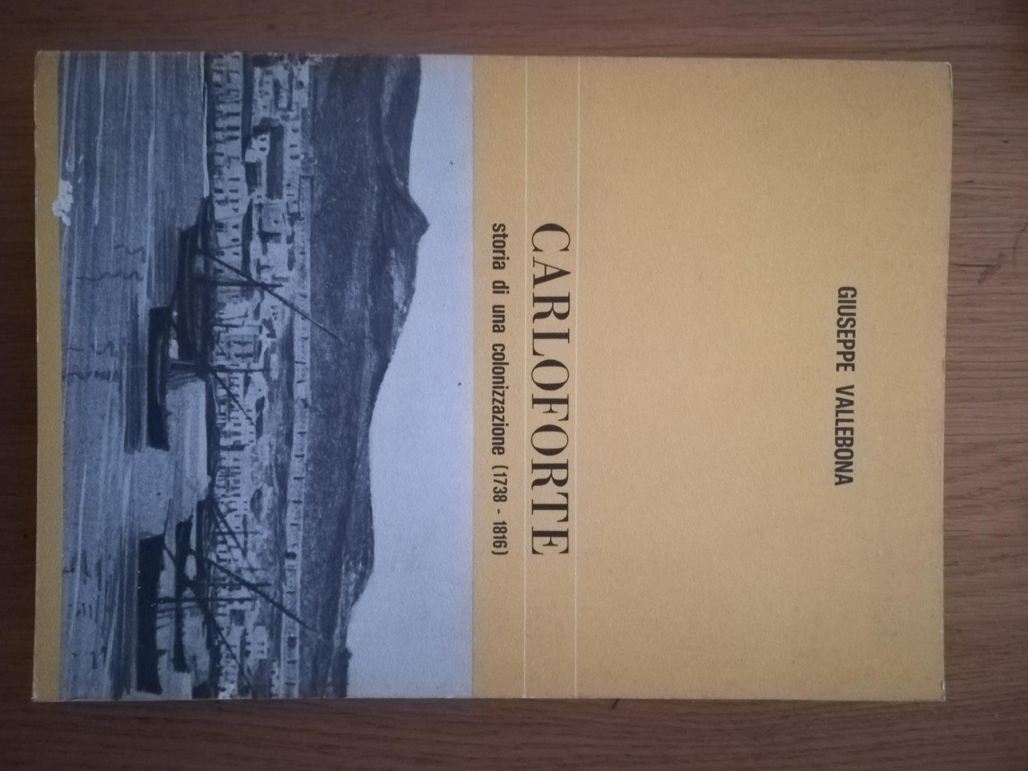 Carloforte storia di una colonizzazione (1738 - 1816) - copertina