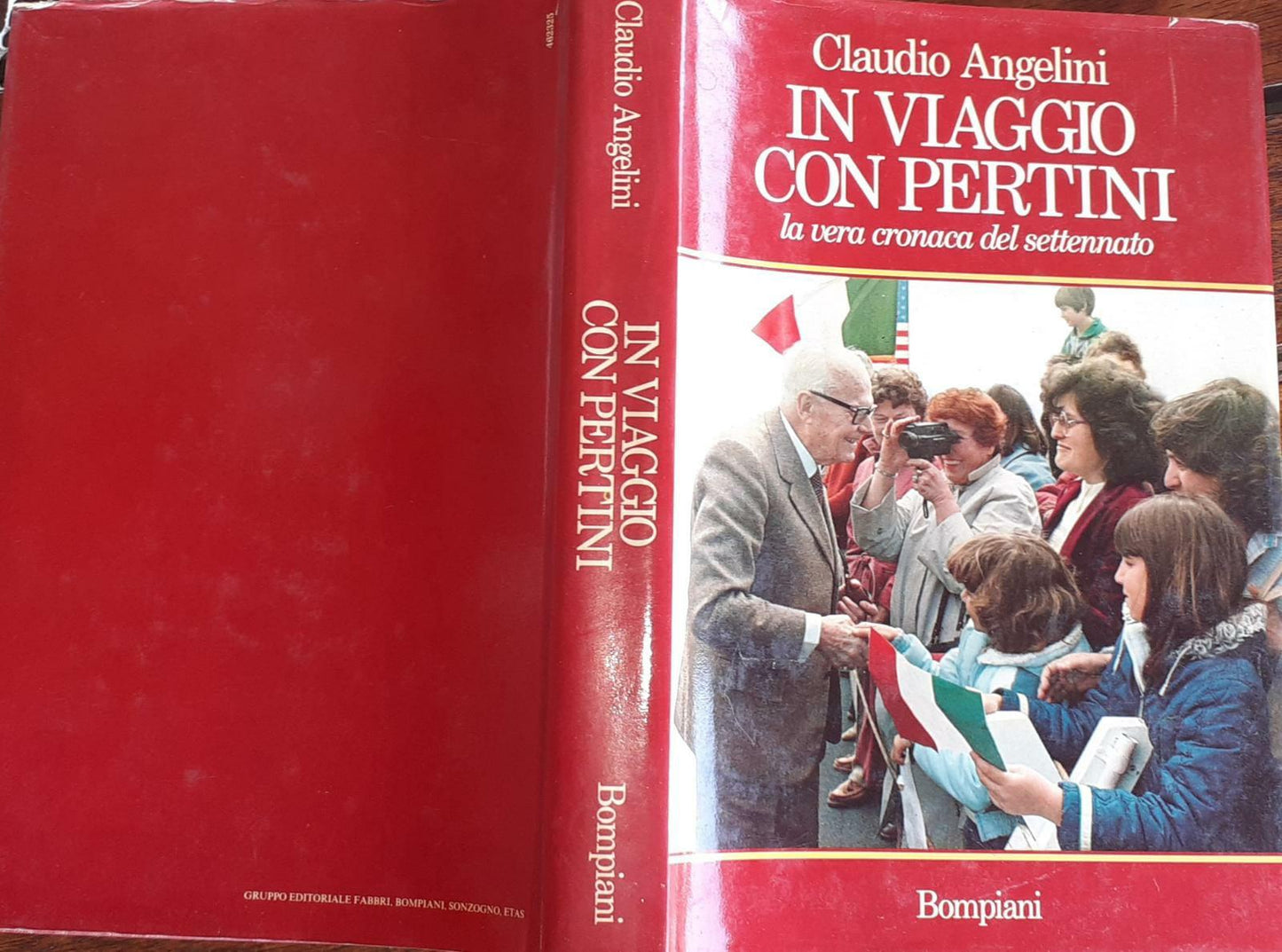 In viaggio con Pertini la vera cronaca del settennato - copertina