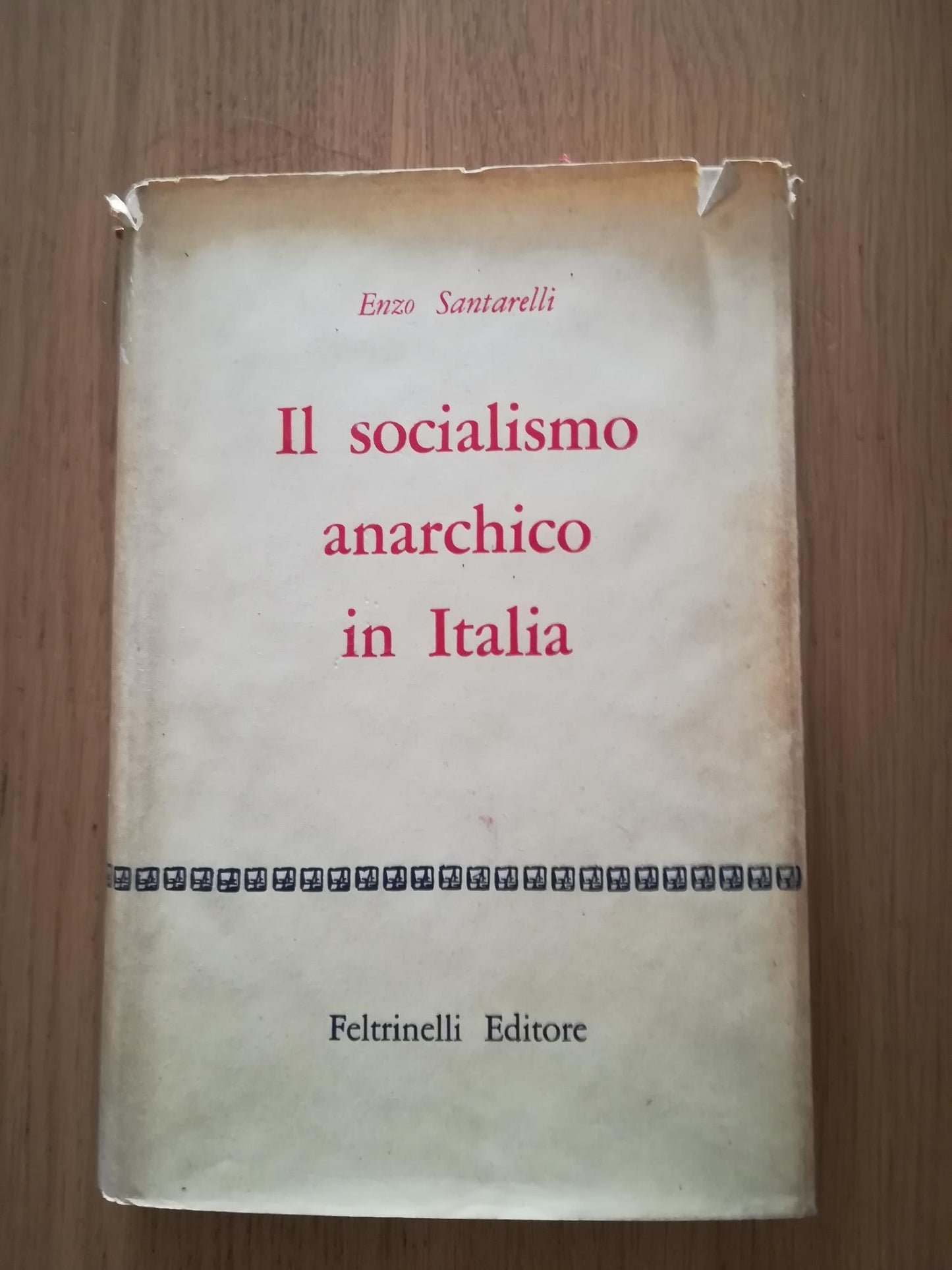 Il socialismo anarchico in Italia - copertina