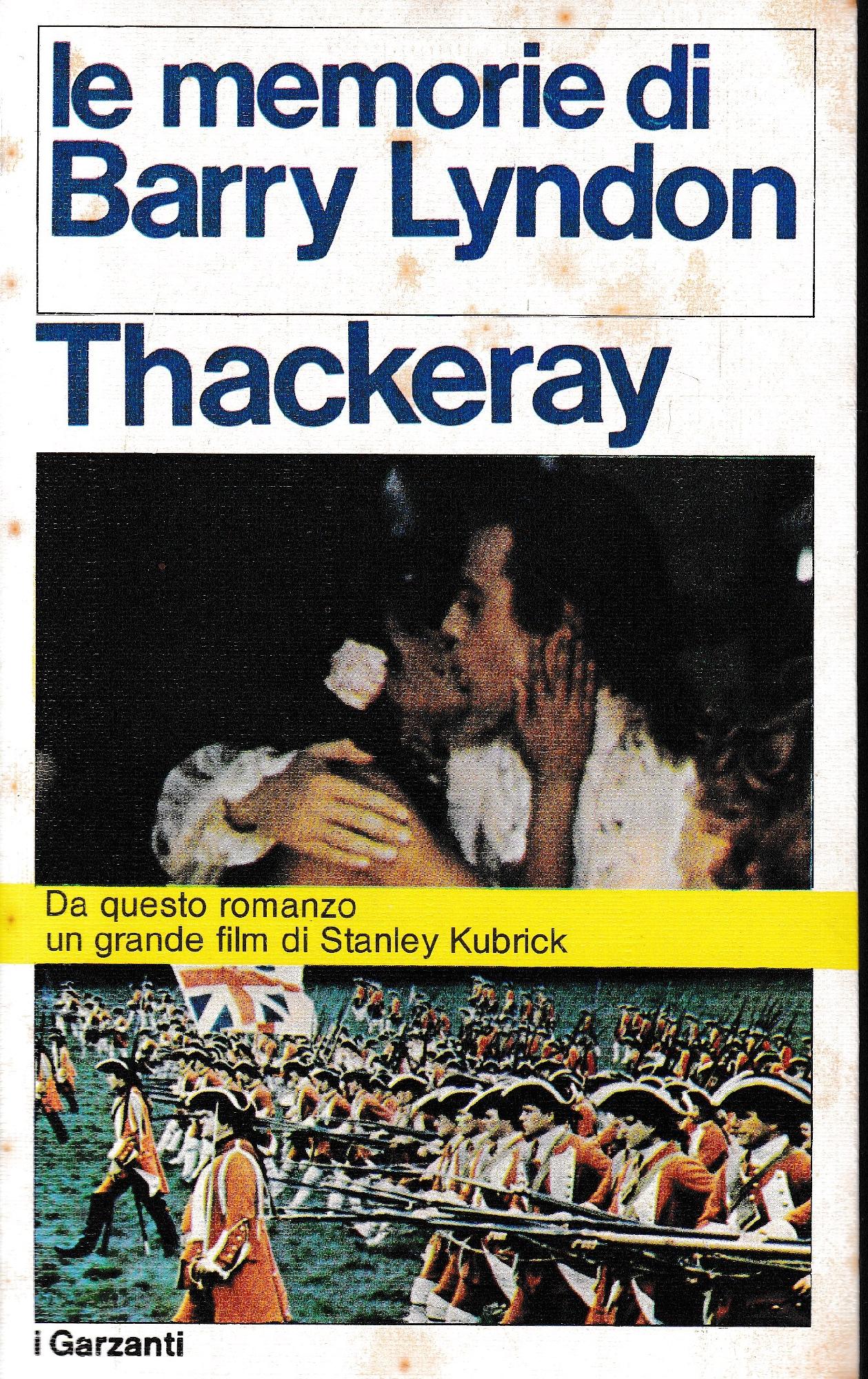 Le memorie di Barry Lyndon - copertina