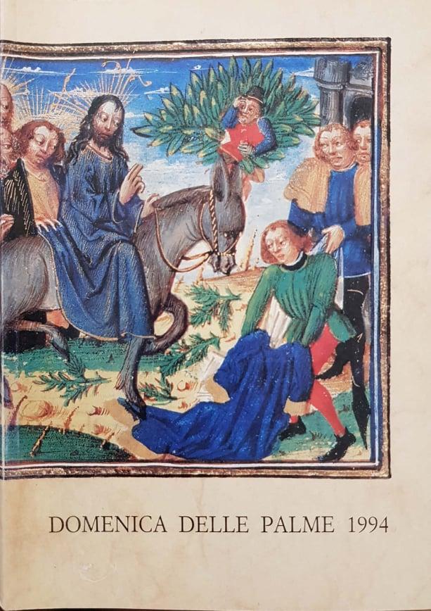 Domenica delle palme 1994 - copertina