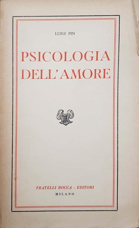Psicologia dell'amore - copertina
