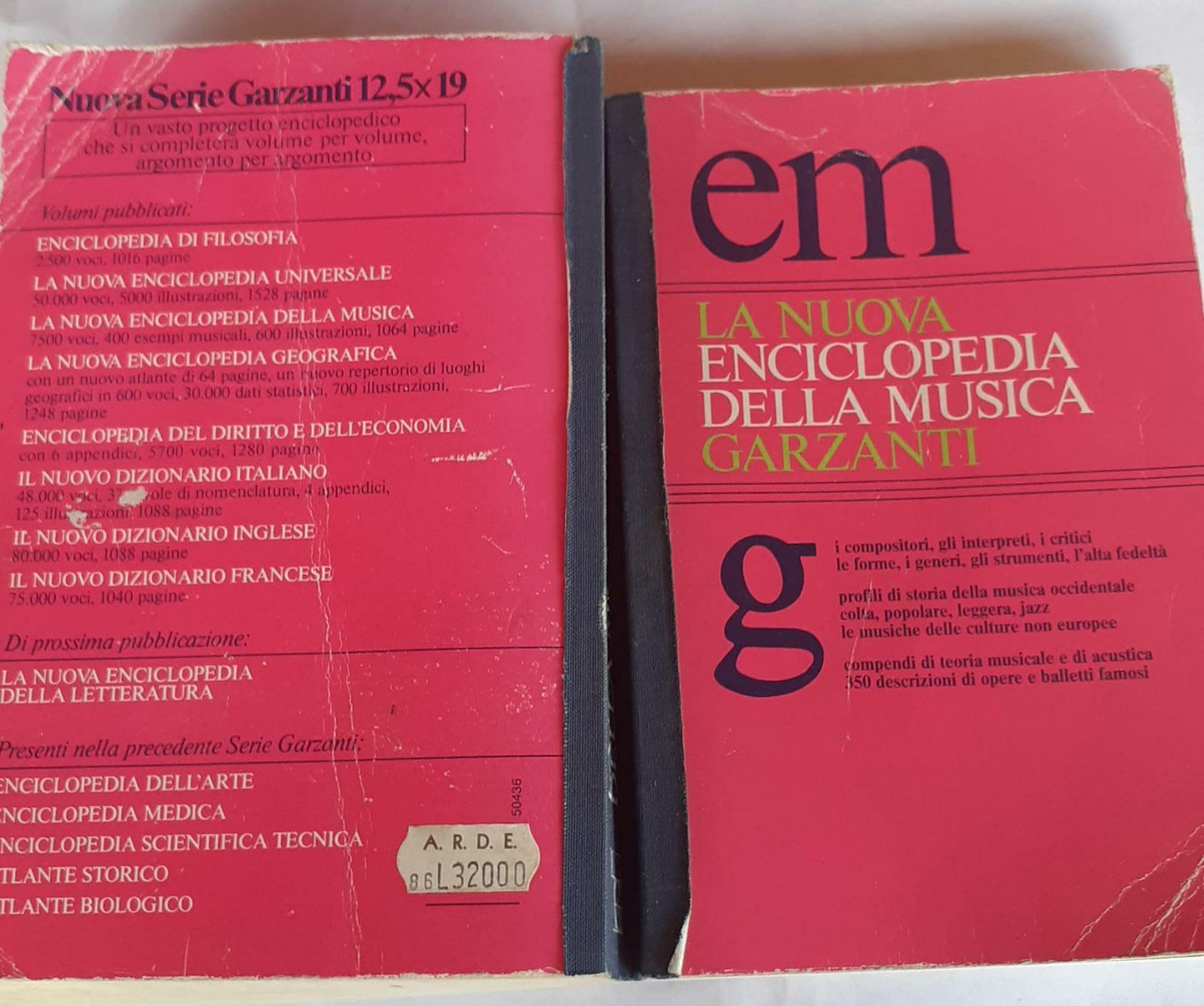 La Nuova Enciclopedia della Musica Garzanti - copertina