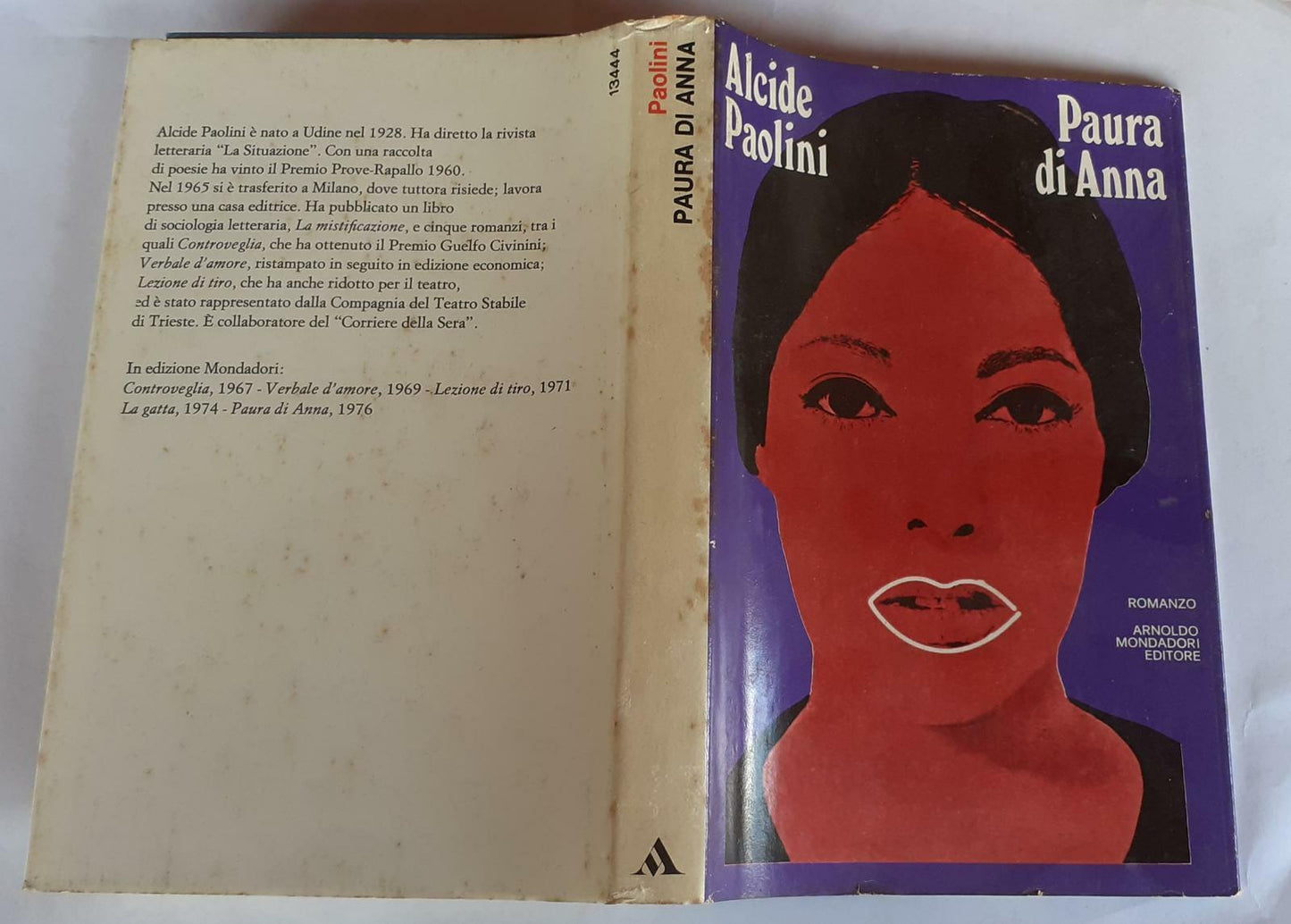 Paura di Anna - copertina