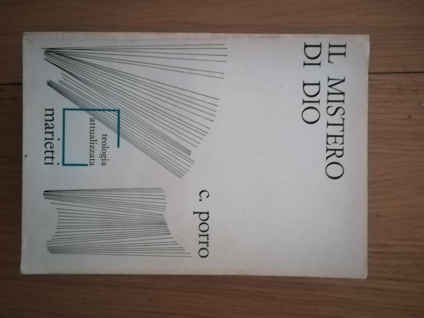 Il mistero di Dio - copertina