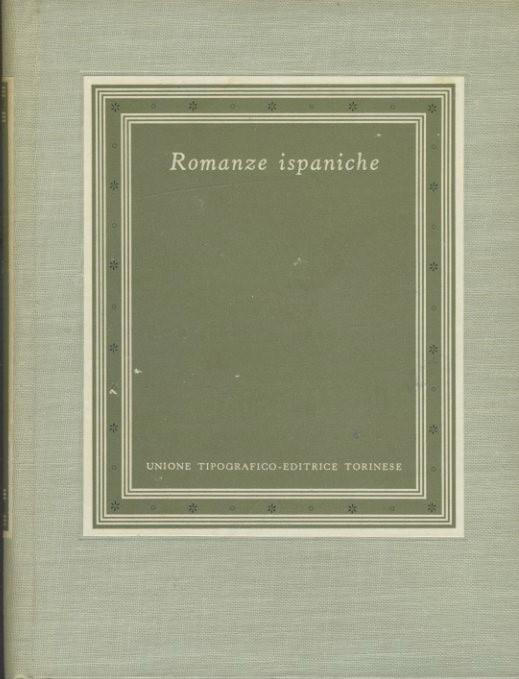 Romanze ispaniche - copertina