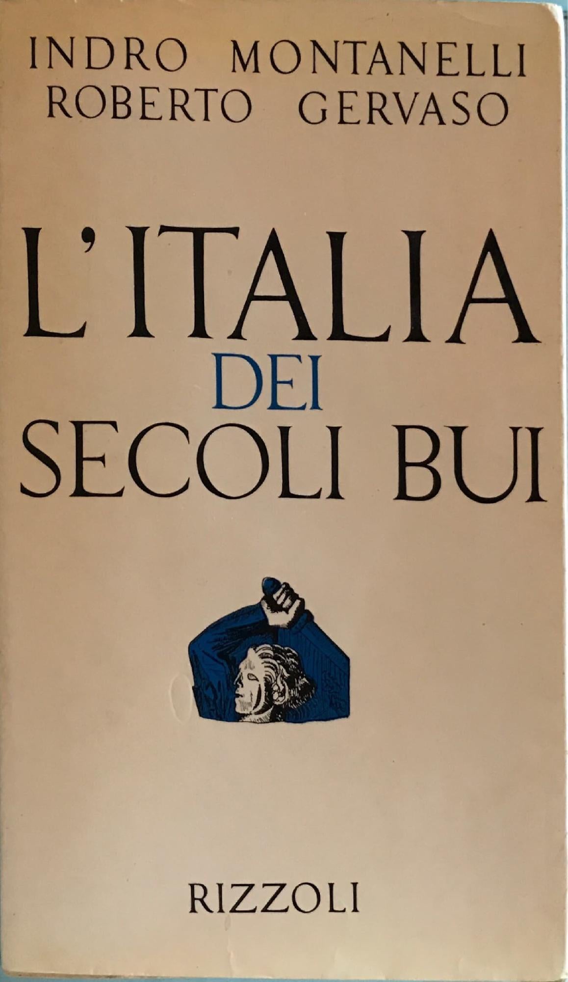 L'italia dei secoli bui - copertina