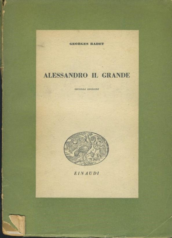 Alessandro il grande - copertina
