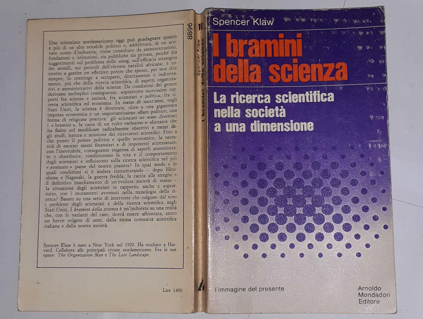 I bramini della scienza - copertina