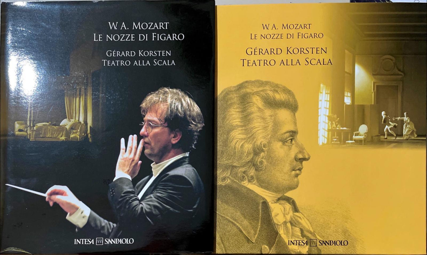 W. A. Mozart. Le nozze di Figaro. Gerard Korsten. Teatro alla Scala. Con 3 CD Audio. Con DVD - copertina