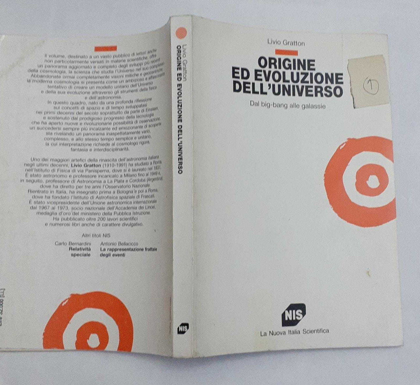 Origine ed evoluzione dell'Universo - copertina