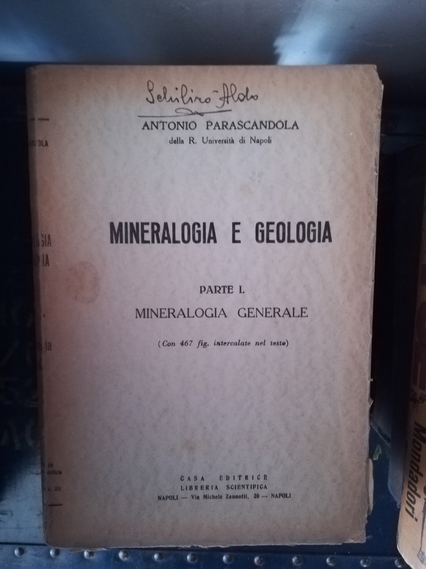 Mineralogia e Geologia Parte I - copertina