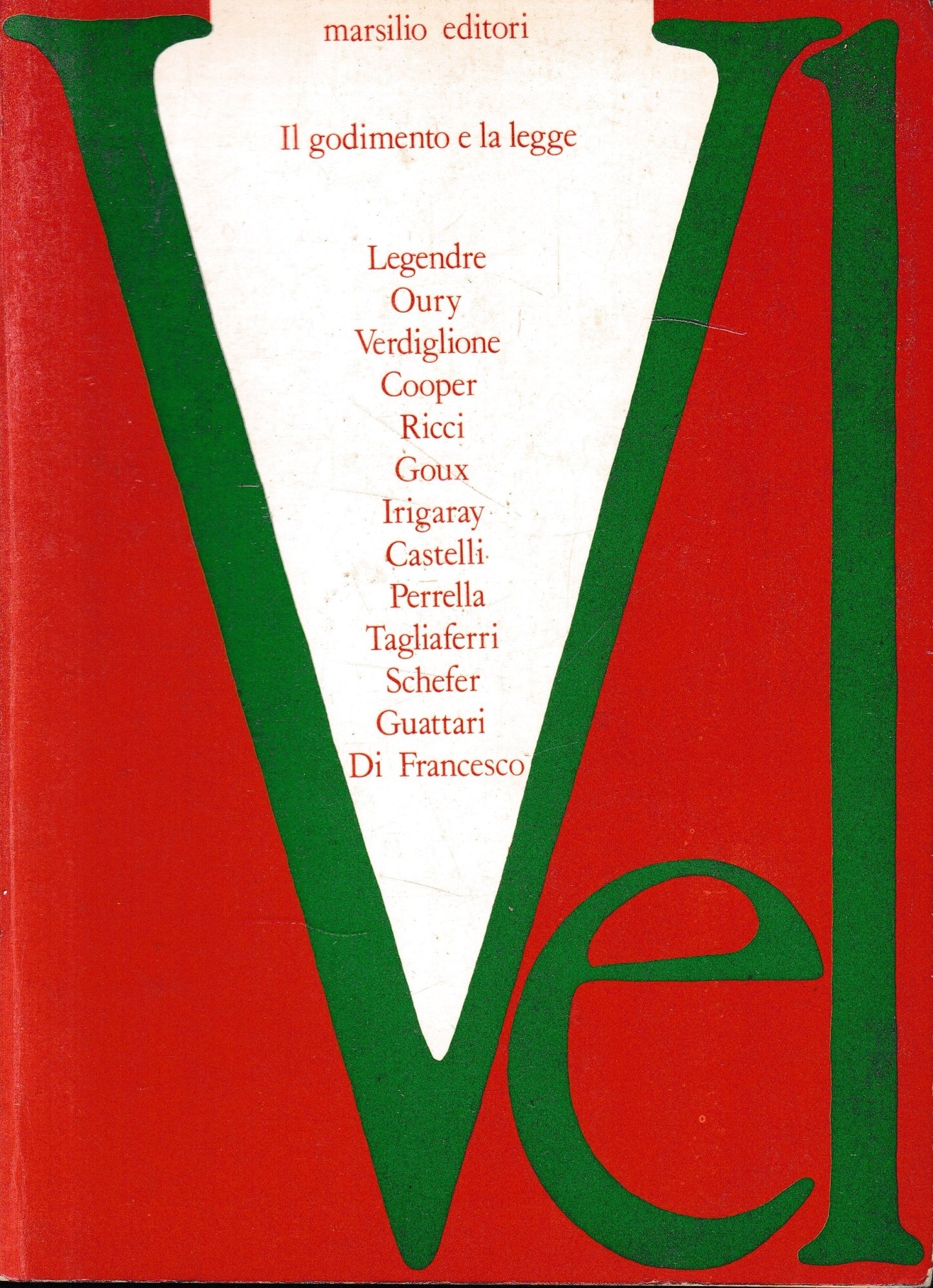 Il godimento e la legge - copertina