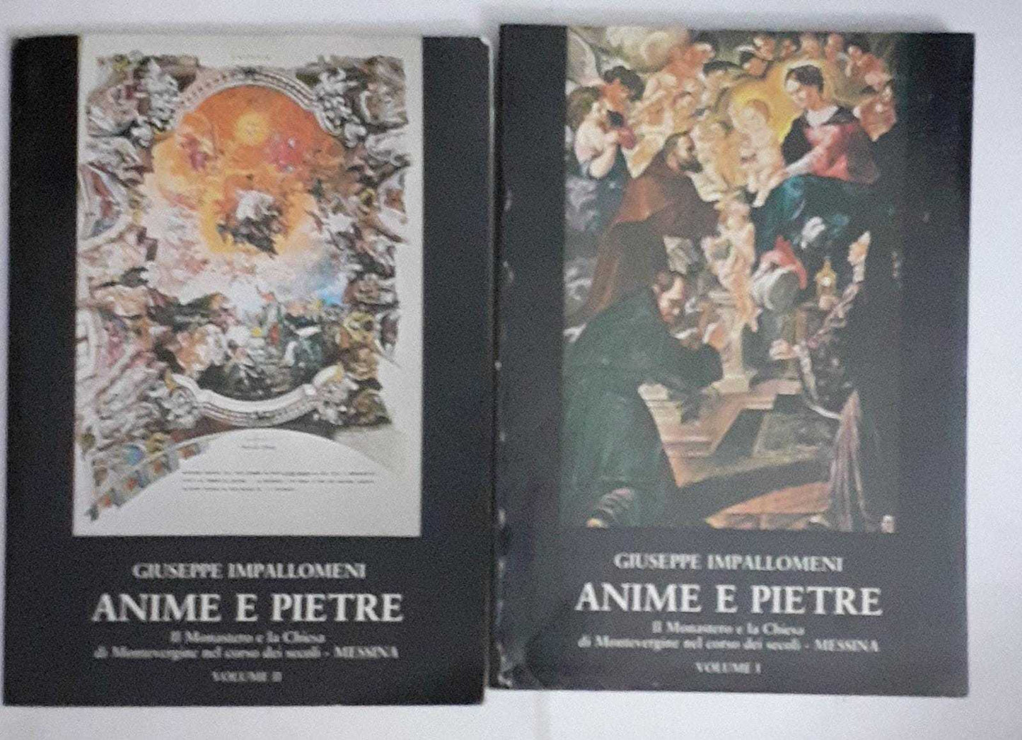 Anime e pietre. Il Monastero e la Chiesa di Montevergine nel corso dei secoli . Volume I II - copertina