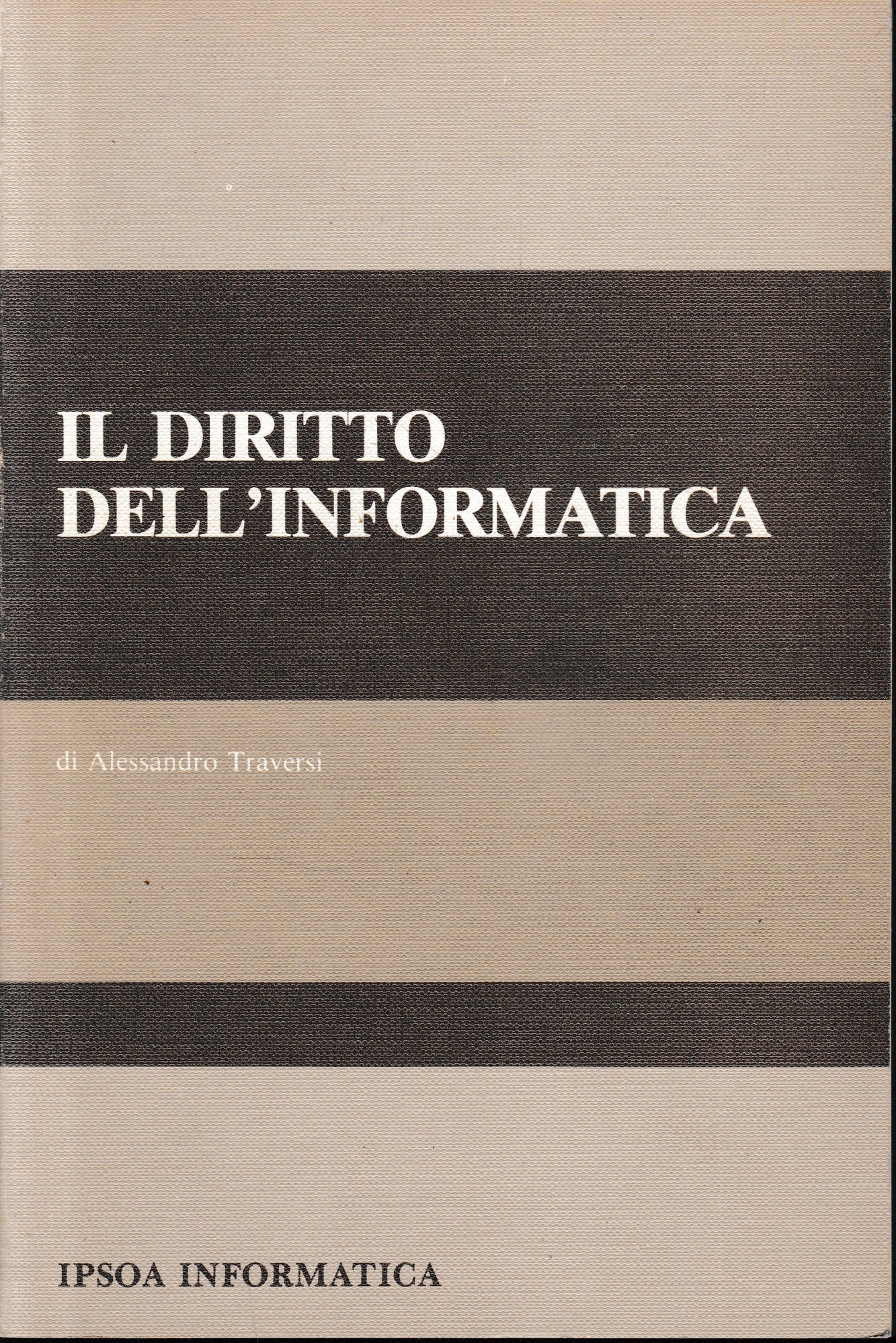 Il diritto dell'informatica - copertina