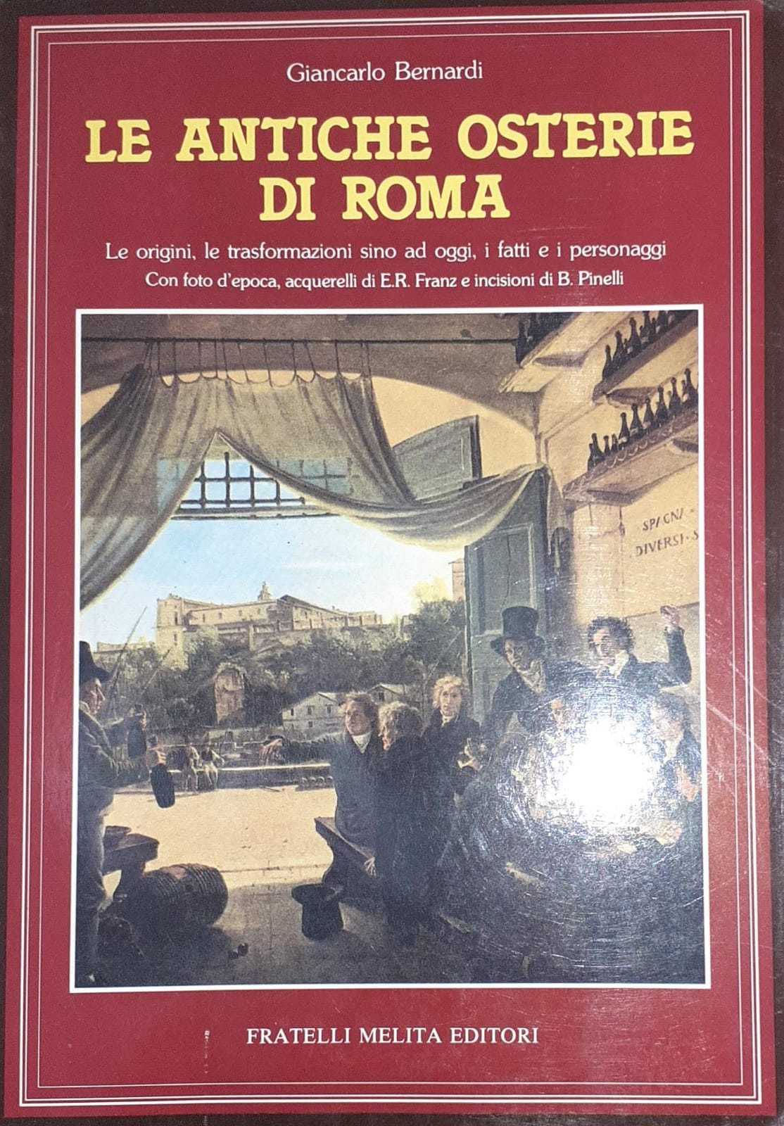 Le antiche osterie di Roma - copertina