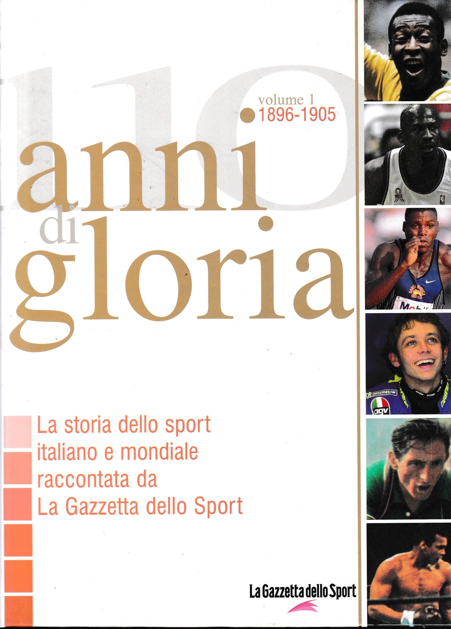 110 anni di gloria, vol. 1: 1896-1905 - copertina