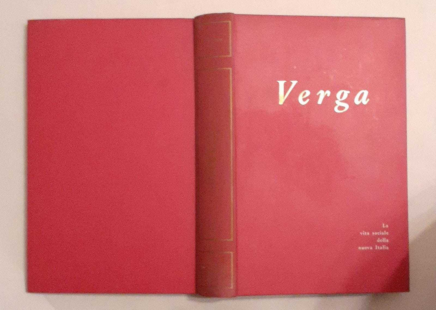 Giovanni Verga. Volume sesto. - copertina