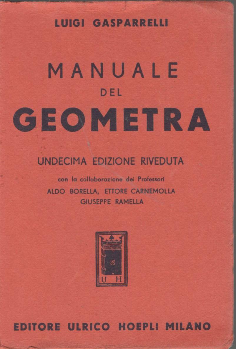 Manuale del geometra - copertina