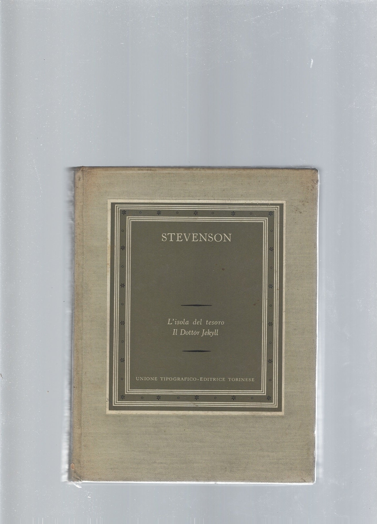 L'isola del tesoro, Il Dottor Jekyll - copertina
