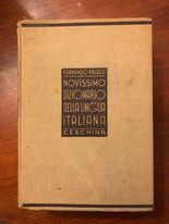 Novissimo dizionario della lingua italiana - copertina