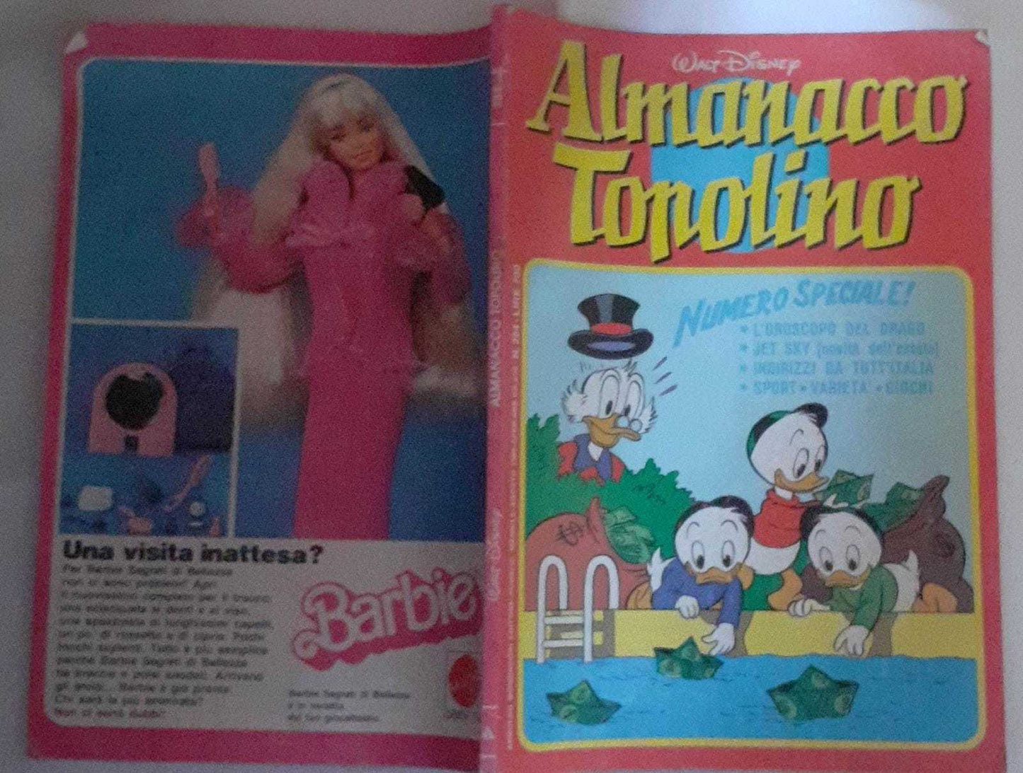 Almanacco Topolino . Mensile Agosto 1980 N.284 - copertina