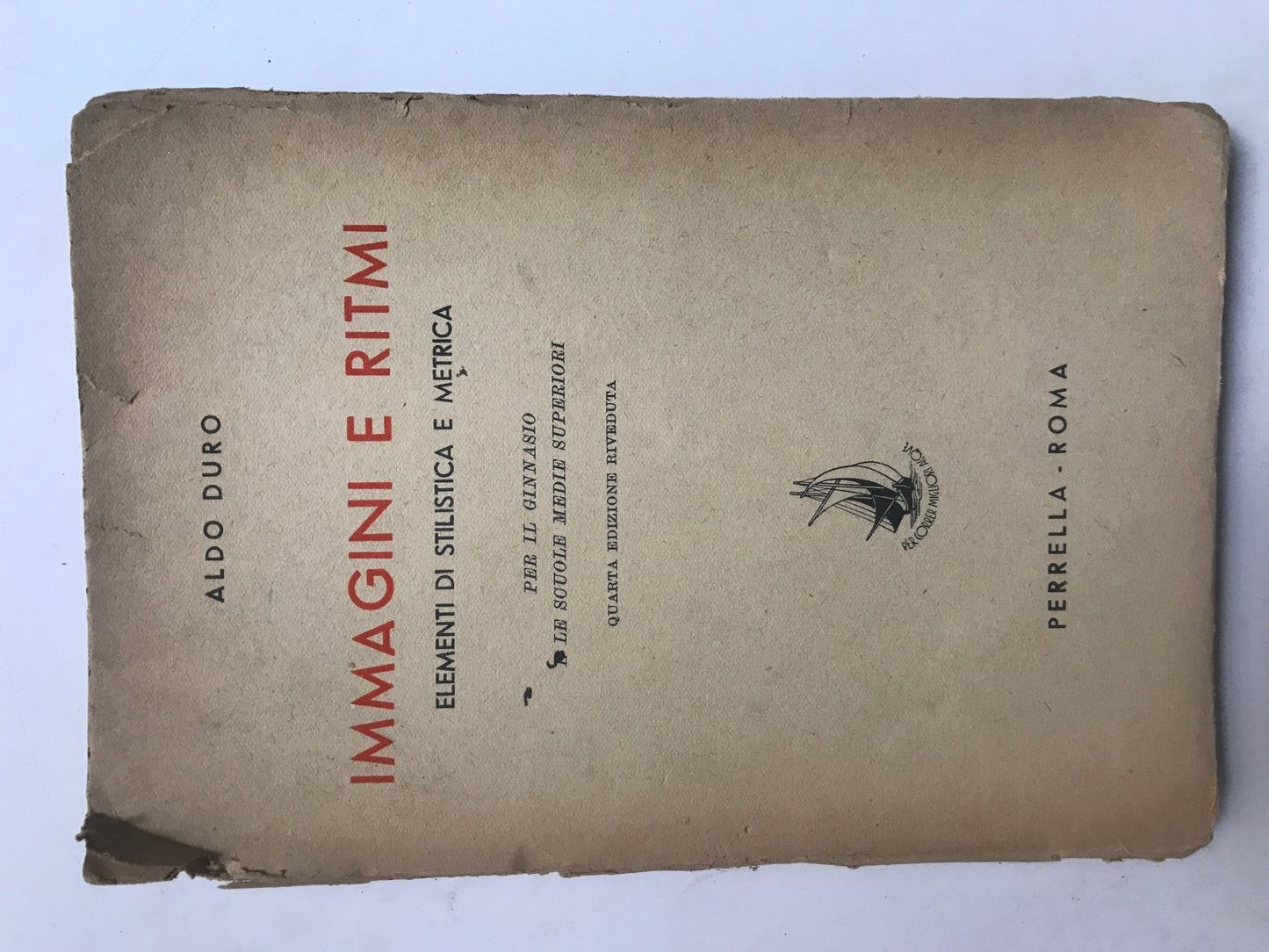 Immagini e ritmi - Elementi di stilistica metrica - copertina