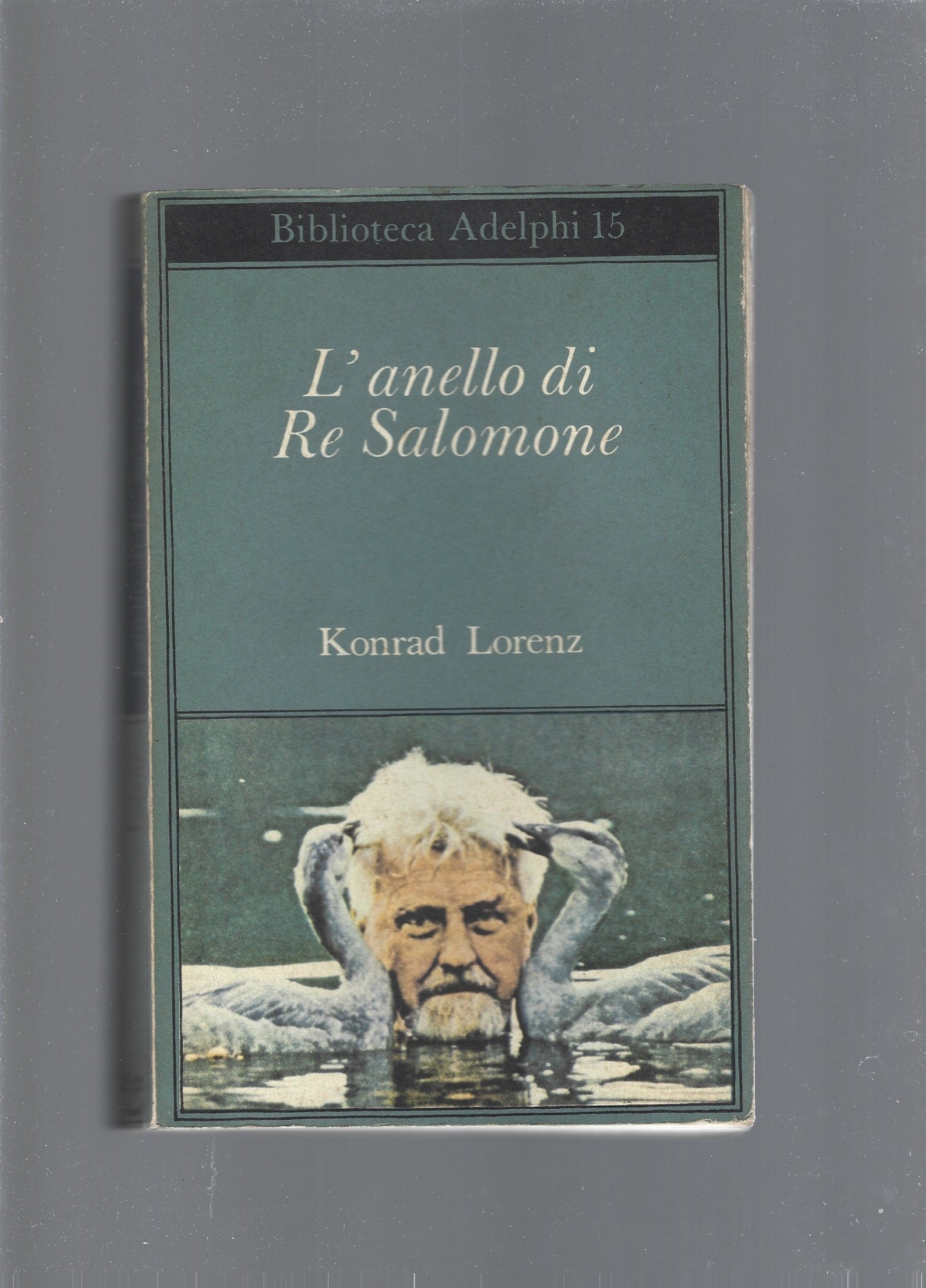 L'anello di re Salomone - copertina