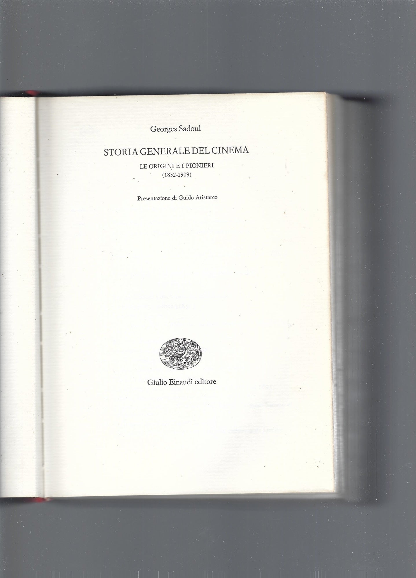 Storia generale del cinema. 1832-1909 - copertina