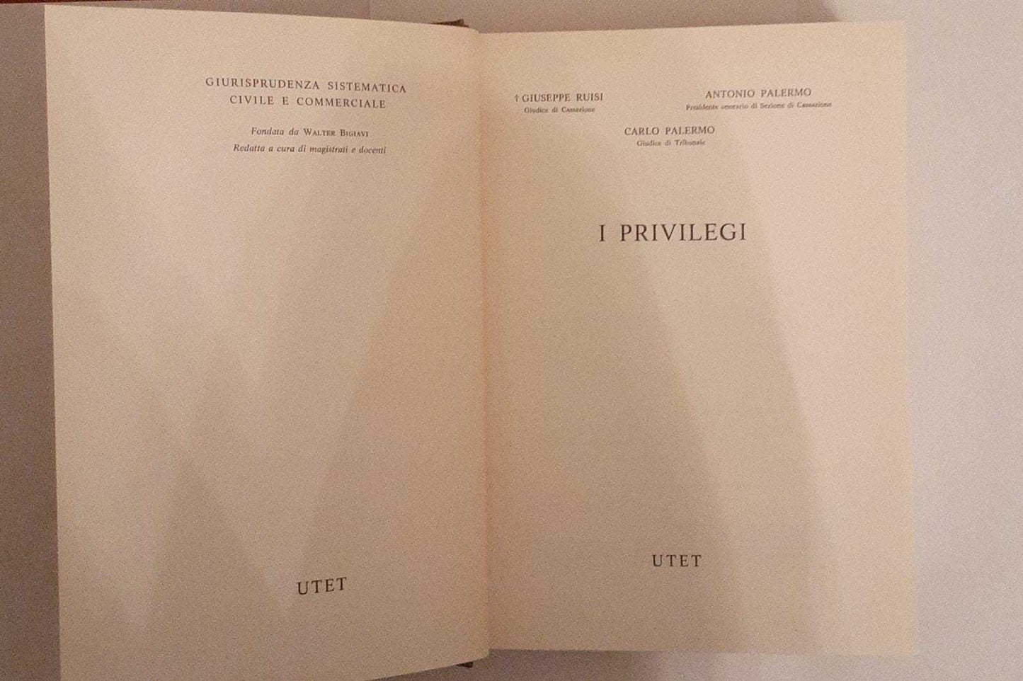 I privilegi - copertina