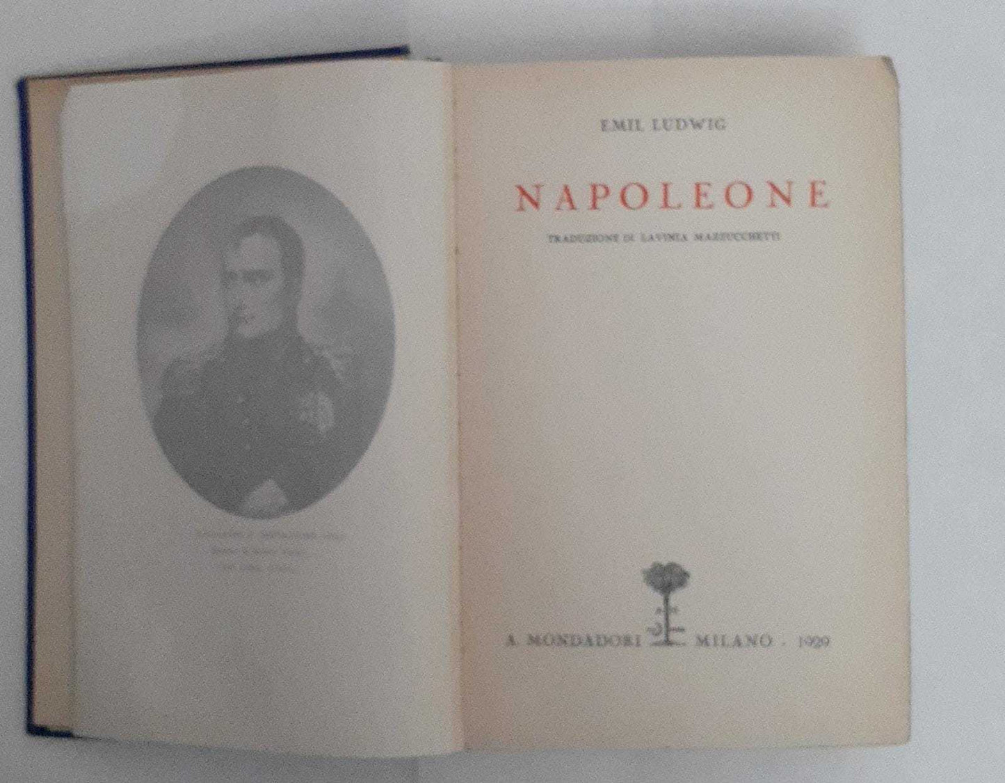 Napoleone . Traduzione di Lavinia Mazzucchetti - copertina